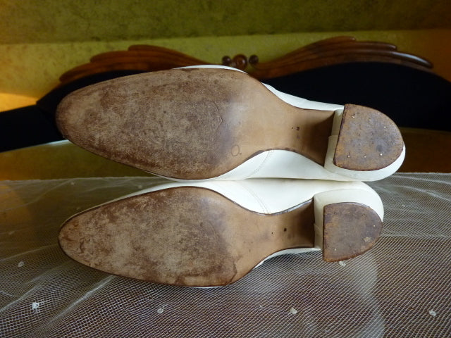 Wedding Shoes, ca. 1910