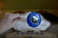HENRY MATTHEWS Service de table ancien en argent et émail, Birmingham, 1910