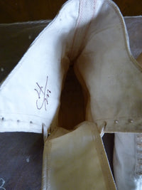 Sport Cotton Sateen Lace Boots, ca. 1875