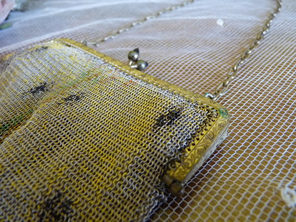Golden Mesh Purse, ca. 1910