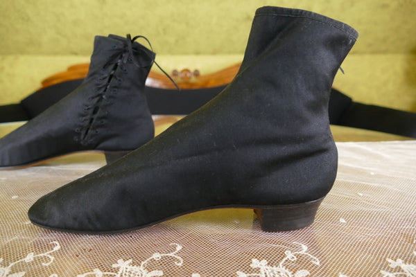 Black Side Lacing Boots, Civil War Era, ca. 1860-1865