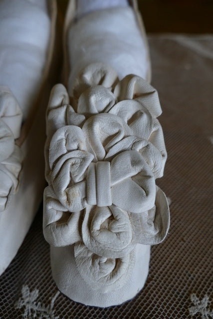 Chevreau-Leather Shoes, ca. 1863-1870