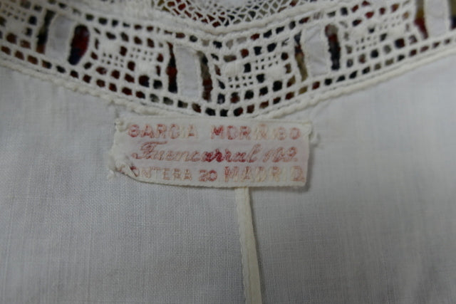 Corset Cover, Madrid, ca. 1904