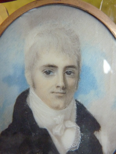 Classicism Portrait Medaillon, ca. 1800