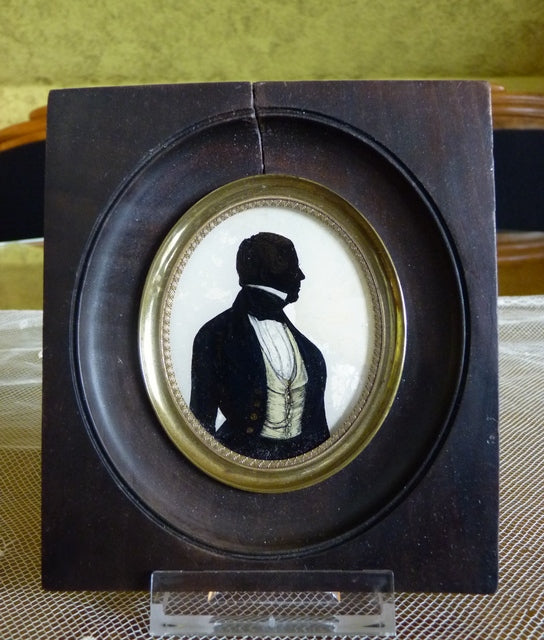 Silhouette-Miniature, Louis Frowein, ca. 1845
