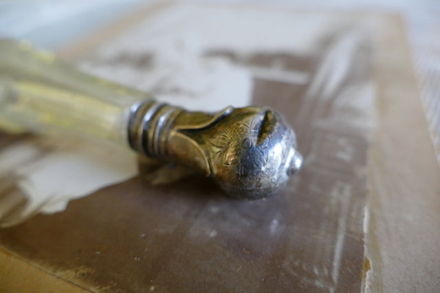 Smelling Salts Bottle, silver, ca. 1820-1830