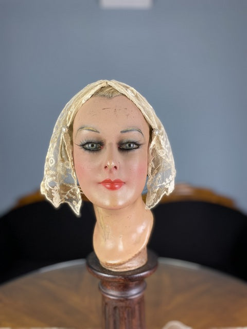 Hair Scarf, ca. 1890