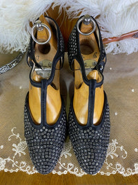 C.H. WOLFELT Co. Dazzling Rhinestone Dance Shoes, Los Angeles, ca, 1929