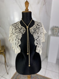 Handmade Lace Collar, ca. 1890