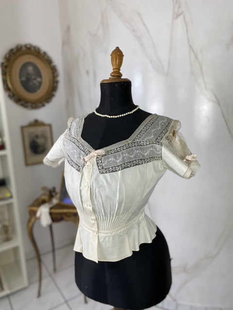 Corset Cover, ca. 1884