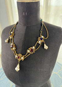 Antique Theatrical Necklace, Germany, ca. 1890-1910