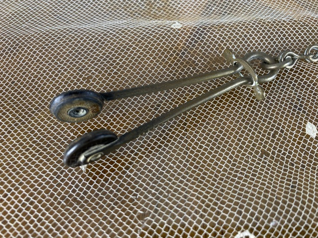 Skirt Lifter, late 1870s