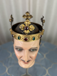 Antique Men's Theater Crown, Germany, ca. 1890-1910