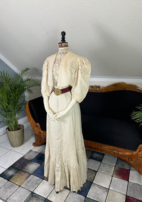 Linen Walking Dress, America, ca. 1904