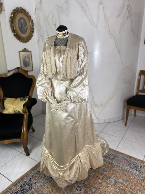 Wedding Dress Retro Dresses Wedding Dress, 1901 – ANTIQUE GOWN