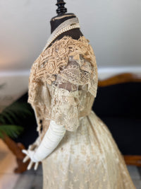 Antique Edwardian Evening Dress, ca. 1906