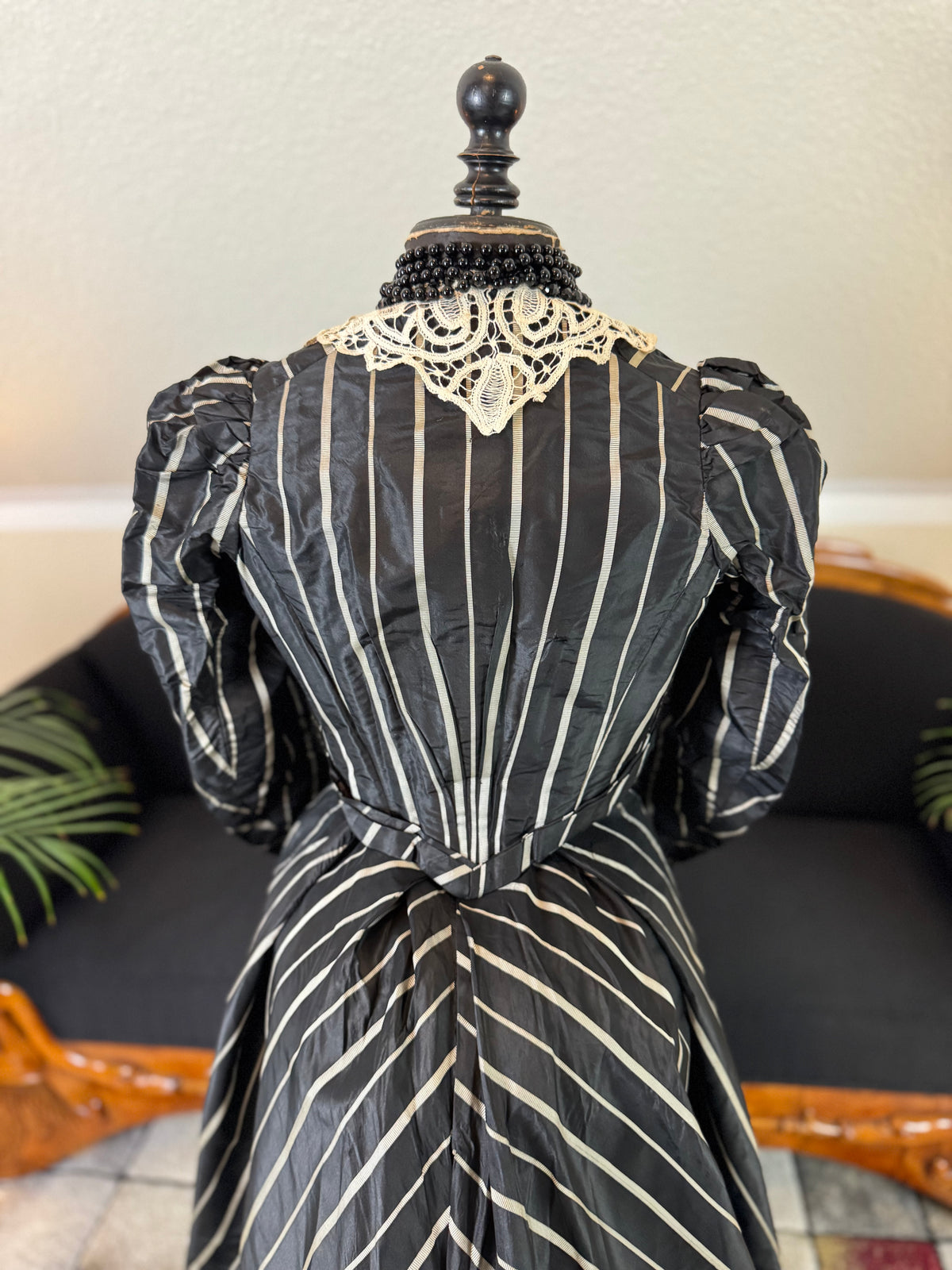 Antique Victorian Afternoon Dress for an Elderly Lady, ca. 1898