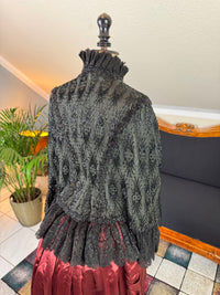 Antique Victorian Beaded Dolman, ca. 1884