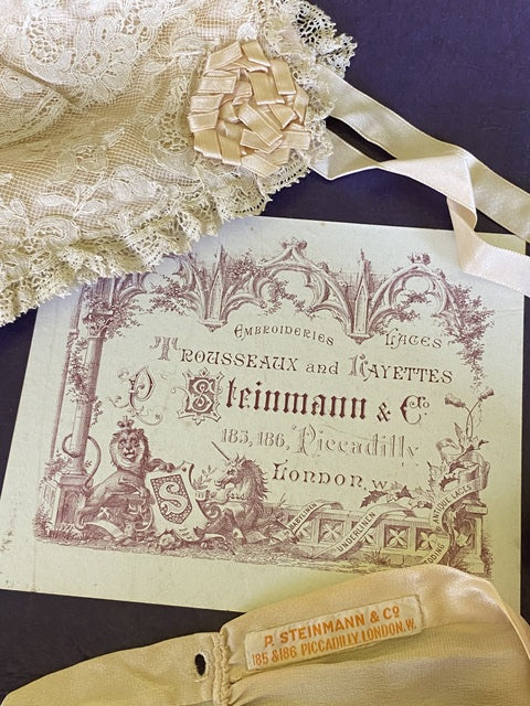 P. STEINMANN & Co. Christening Gown, London, ca. 1900