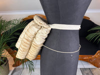 Antique Five‑Coil Bustle, 1880s – Cotton and Steel Coil Victorian Support
