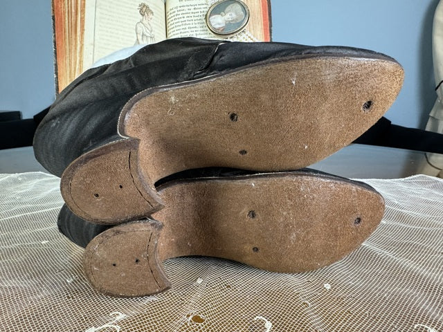 Late Baroque Women's Shoes, 1730s-1740s