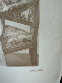 ROYAL Antique Pair of Lace Handkerchiefs with Tuscany–Württemberg Double Coat of Arms from the Wedding Trousseau of Archduchess Maria Immakulata, c. 1900
