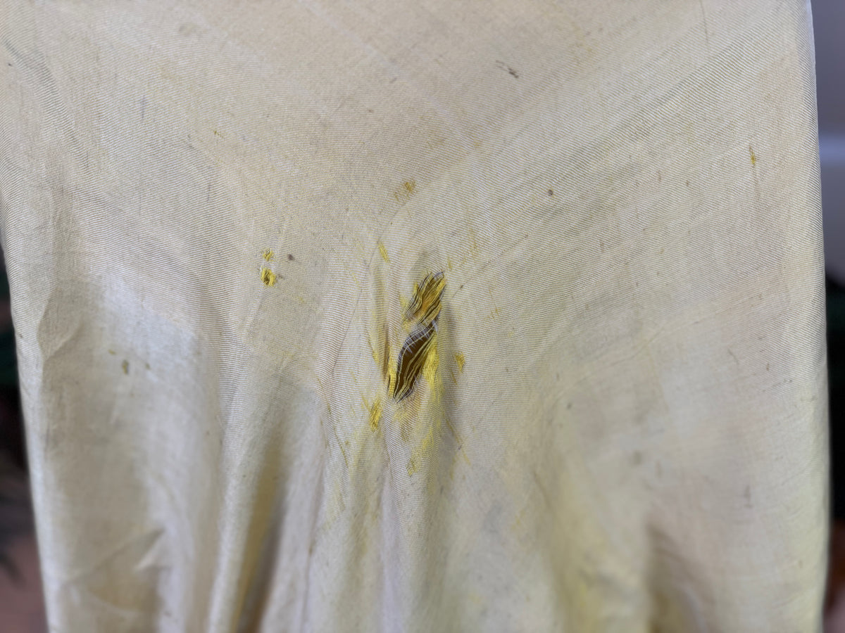 Regency Shawl with Prince of Wales’s Feathers Embroidery, ca. 1805