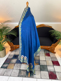 Rococo Elegance in Spitalfields Silk – Antique Stole, ca. 1790