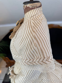 Antique Victorian Travel Dress, ca. 1883