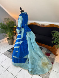 Antique Victorian Evening Dress, England, ca. 1872