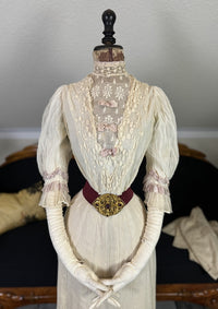 Linen Walking Dress, America, ca. 1904