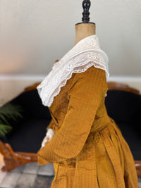 Rococo Cannelé Silk Robe à l’Anglaise, ca. 1775