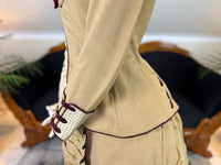 Robe de visite antique de style princesse, vers 1878
