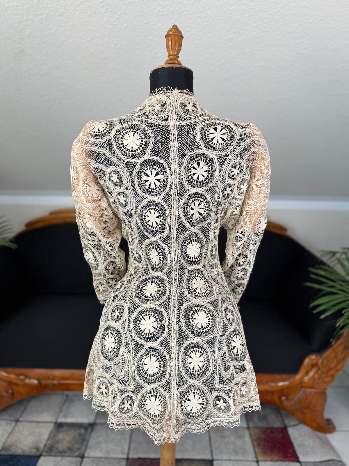 Tenerife Lace Jacket, ca. 1911