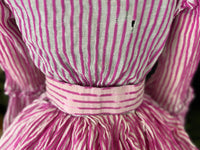 A Young Lady’s Summer Elegance – Antique Dress, ca. 1858
