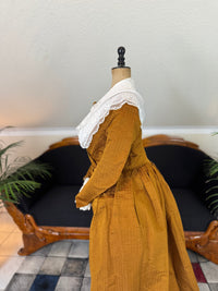 Rococo Cannelé Silk Robe à l’Anglaise, ca. 1775