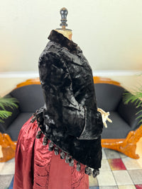 Antique Victorian Velvet Dolman, ca. 1880