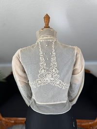 Soutache Appliqué Blouse, ca. 1915