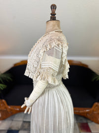 Antique Edwardian Tea Dress, America, ca. 1906