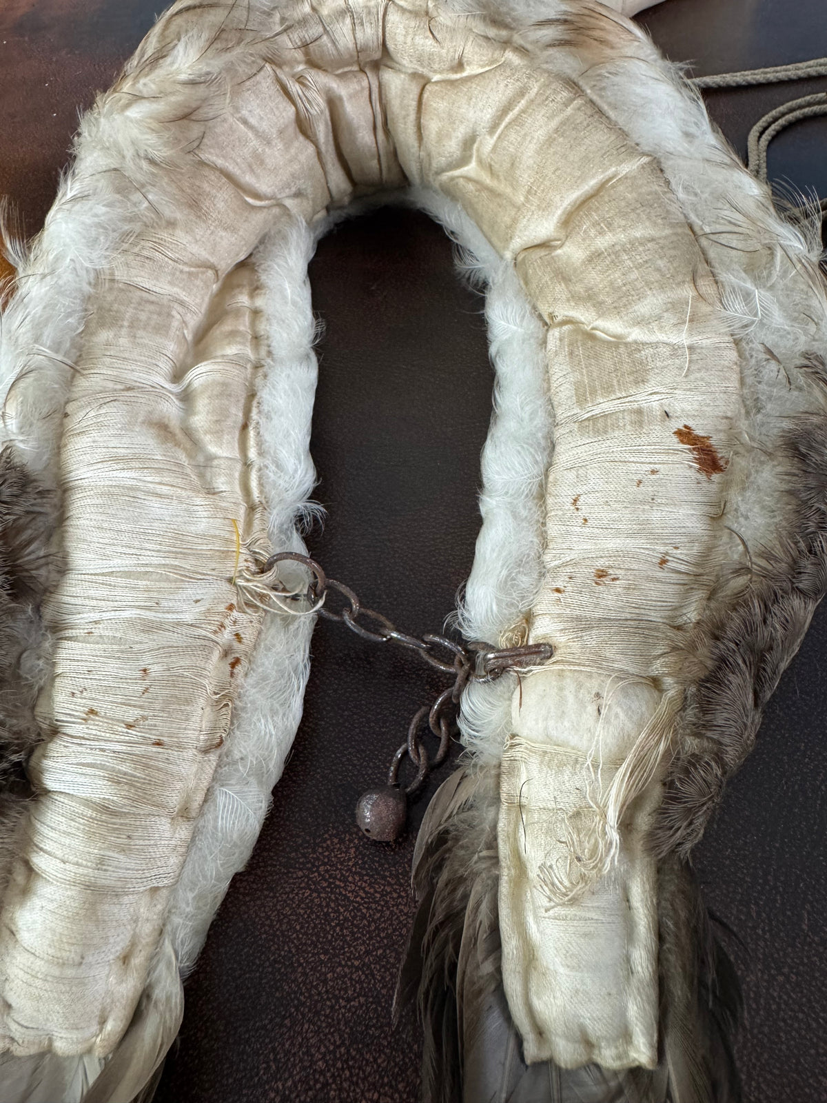 Antique Goose Feather Muff and Collar, England, ca. 1890 – Child’s Accessory