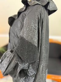 HERMINE GRÜNWALD Antique Opera Coat, Vienna, ca. 1918
