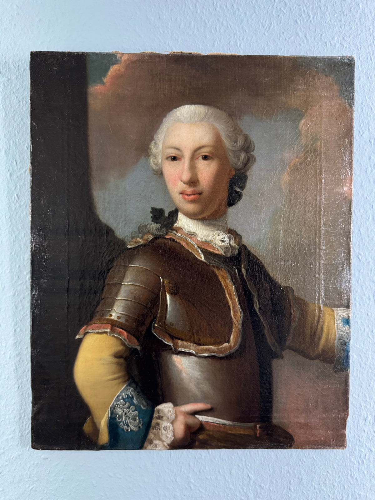 Courtly Rococo Portrait of a Viennese Couple, ca. 1760 – Austrian 18th‑Century Aristocratic Painting