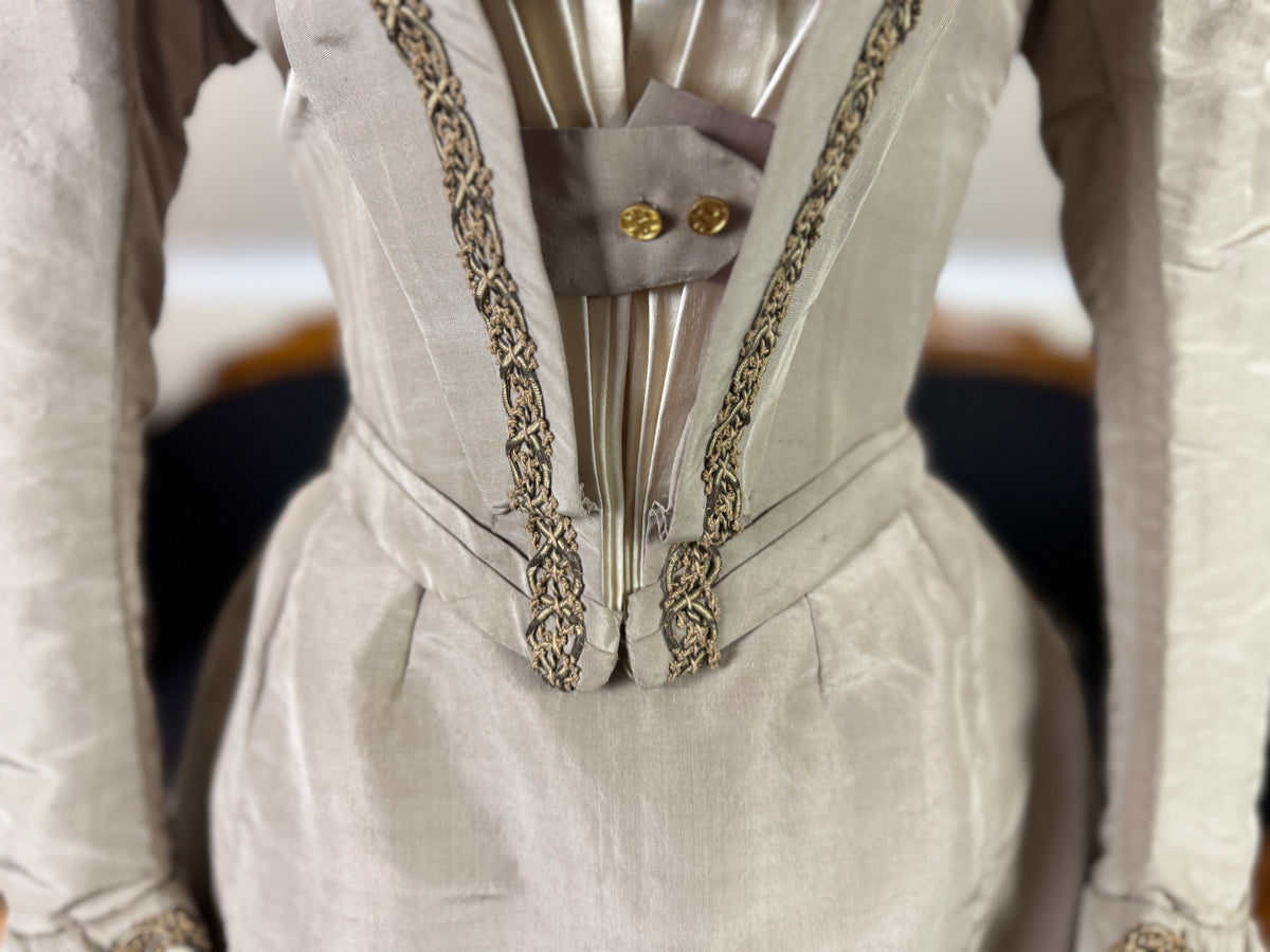 Antique Victorian Walking Dress, ca. 1897 - Three-Piece English Ensemble