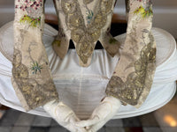 Rare Rococo Bodice, ca. 1765 – Hand‑Stitched French 18th‑Century Garment