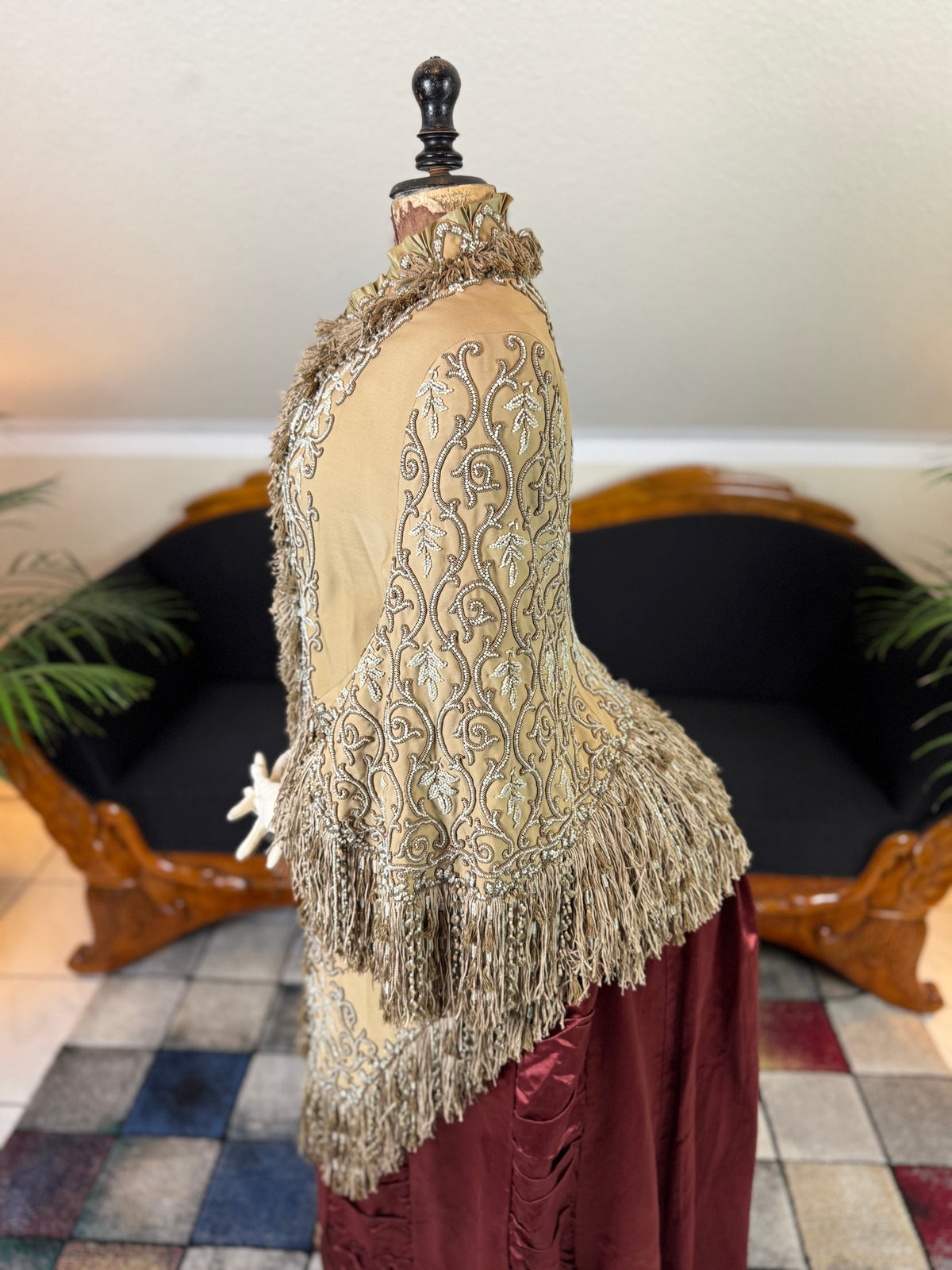 Antique Embroidered Dolman, ca. 1880