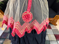 Jupe en tulle victorienne antique, vers 1858