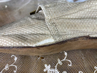 Embroidered Rococo Shoes, ca. 1790