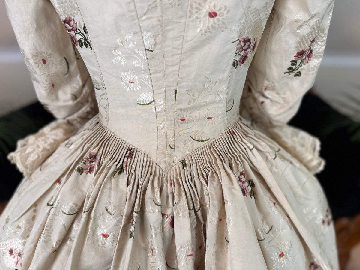 Rococo Robe á L'Anglaise and Petticoat, England, ca. 1770