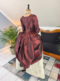 Rococo Robe à la Polonaise and Petticoat, ca. 1775