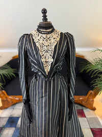 Antique Victorian Afternoon Dress for an Elderly Lady, ca. 1898
